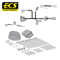 ECS 13-pin Towbar Wiring Kit – Mitsubishi L200 2019+ [MT16613U]