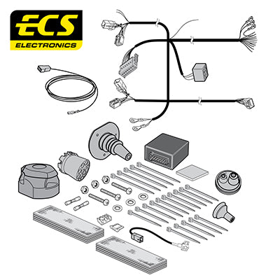 ECS 13-pin Towbar Wiring Kit – Subaru Legacy / Outback 2009+ [SB05013U]