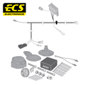 ECS 7-pin Towbar Wiring Kit – Skoda Octavia / Superb 2004–2015 [SK017B1U]
