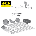 ECS 7-pin Towbar Wiring Kit – Skoda Rapid 2015+ [SK025B1U]