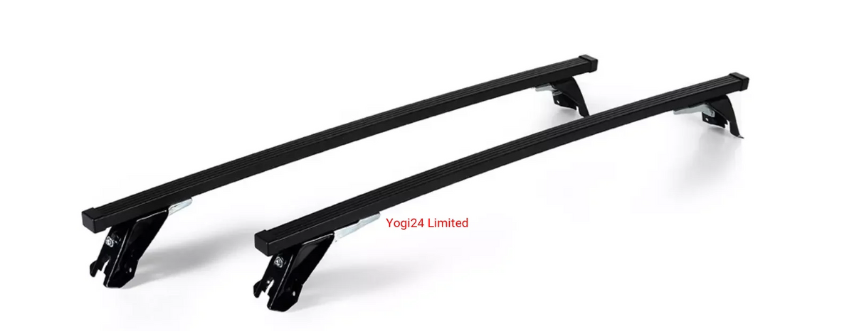 FABBRI Roof Rack fits FIAT 500 Hatchback 3-door 2007-2024 (normal roof) – Steel bars 110 cm