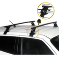 FABBRI Roof Rack fits NISSAN Micra (K13) Hatchback 5-door 2010-2017 (normal roof) – Steel bars