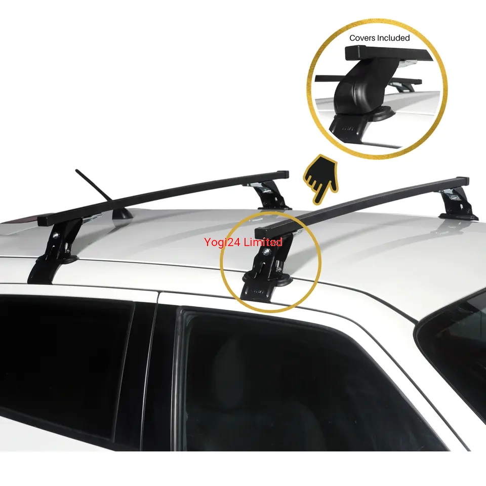 FABBRI Roof Rack fits NISSAN Micra (K13) Hatchback 5-door 2010-2017 (normal roof) – Steel bars 110 cm