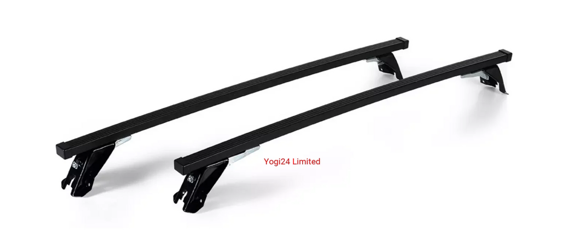 FABBRI Roof Rack fits FIAT Panda (mk III) (319) 2012-present (fixed points) – Steel bars 110 cm