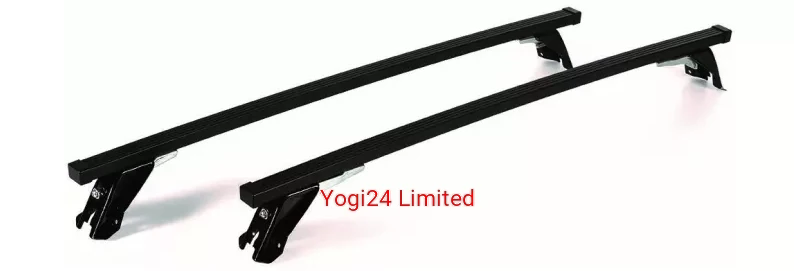 FABBRI Roof Rack fits MERCEDES BENZ S-Class (W221) Saloon 4-door 2005-2014 (fixed points) – Steel bars 124 cm