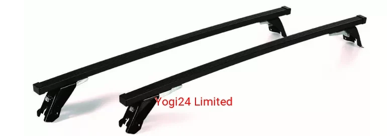 FABBRI Roof Rack fits HYUNDAI Terracan SUV 5-door 2001-2007 (fixed points) – Steel bars 124 cm