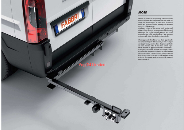 FABBRI MOSE Swing-Away Tow Ball Bar for Vans & Campers
