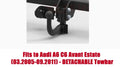 STEINHOF Tow Bar fits AUDI A6 2004-2011 – Detachable swan neck [A-089/1]