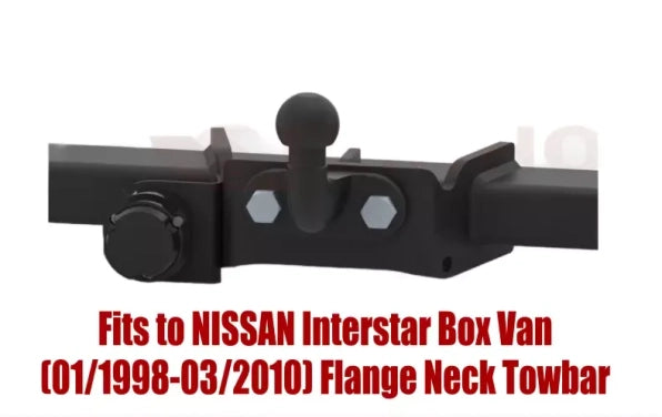 STEINHOF Tow Bar fits VAUXHALL Movano A 1998-2010 – Fixed flange ball [R-082/1]
