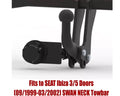 STEINHOF Tow Bar fits SEAT Ibiza 1999-2002 – Fixed swan neck [S-142/1]
