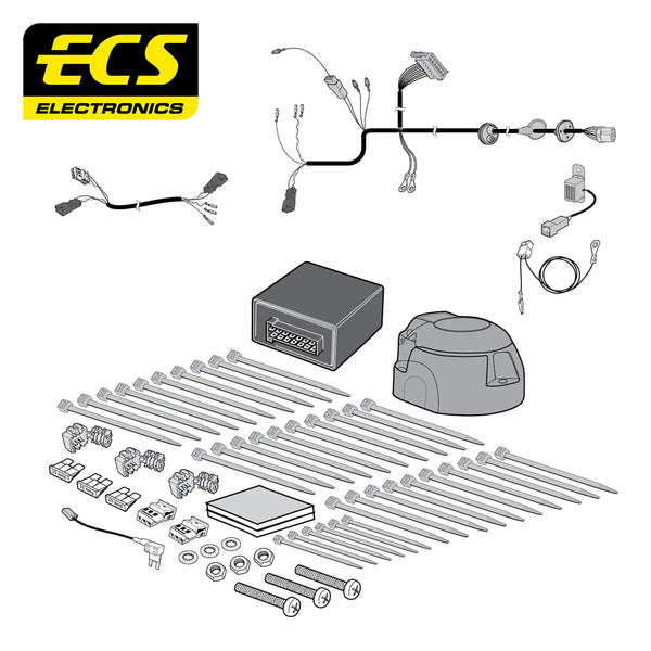 ECS 13-pin Towbar Wiring Kit – Ford / VW (multi-fit) 2023+ [VW28813MU]
