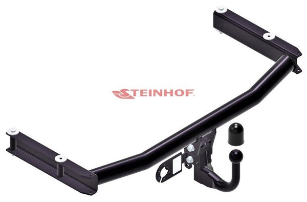 STEINHOF Tow Bar fits AUDI A4 2000-2004 – Detachable swan neck [A-084]