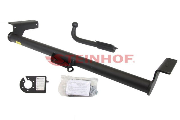 STEINHOF Tow Bar fits RENAULT Thalia I 1999-2010 – Fixed swan neck [R-120]