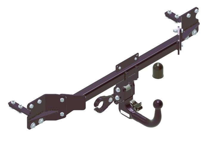 STEINHOF Tow Bar fits BYD Seal U 2024-present – Detachable swan neck [B-020]