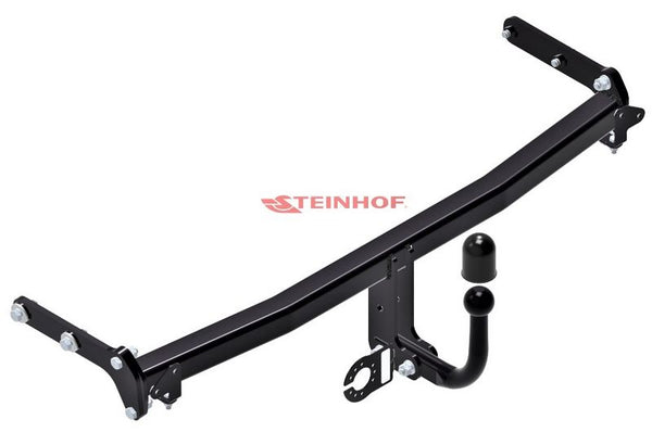 STEINHOF Tow Bar fits HYUNDAI i20 2020-present – Fixed swan neck [H-222]