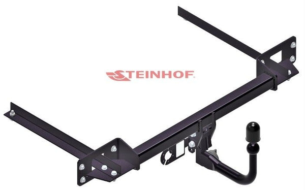 STEINHOF Tow Bar fits FIAT Linea 2007-2015 – Detachable swan neck [F-096]