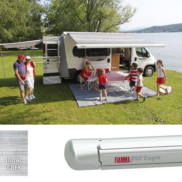 FIAMMA F65eagle 400 Awning Titanium – Royal Grey Fabric