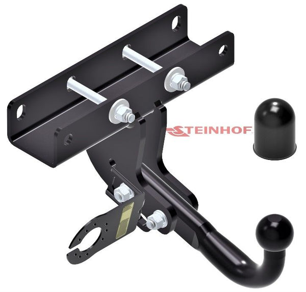 STEINHOF Tow Bar fits JEEP Wrangler IV 2017-present – Fixed swan neck [J-077]