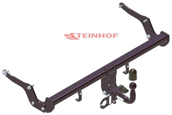 STEINHOF Tow Bar fits DACIA Sandero III 2020-present – Semi-automatic detachable swan neck [D-022]