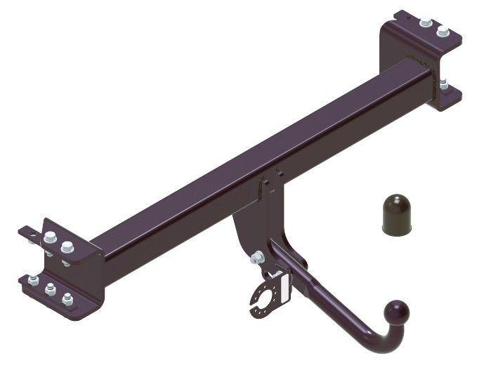 STEINHOF Tow Bar fits BAIC BJ60 2023-present – Fixed swan neck [B-014]