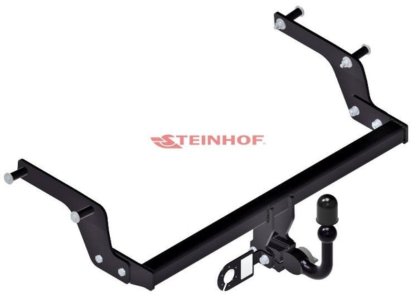 STEINHOF Tow Bar fits DACIA Sandero II 2017-2020 – Detachable swan neck [D-085]