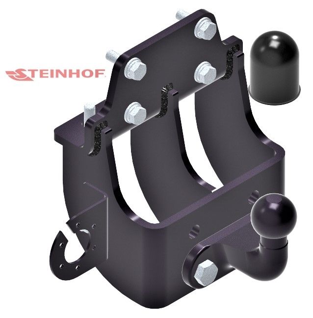 STEINHOF Tow Bar fits TOYOTA Land Cruiser 2003-2009 – Fixed flange ball [T-165]