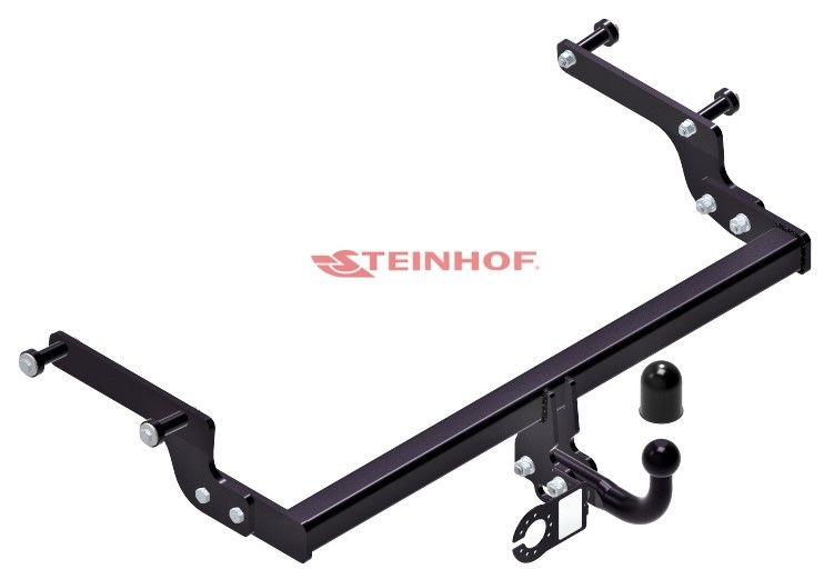 STEINHOF Tow Bar fits DACIA Logan II 2013-2020 – Fixed swan neck [D-047]