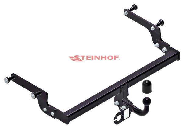 STEINHOF Tow Bar fits DACIA Logan II 2013-2020 – Fixed swan neck [D-047]