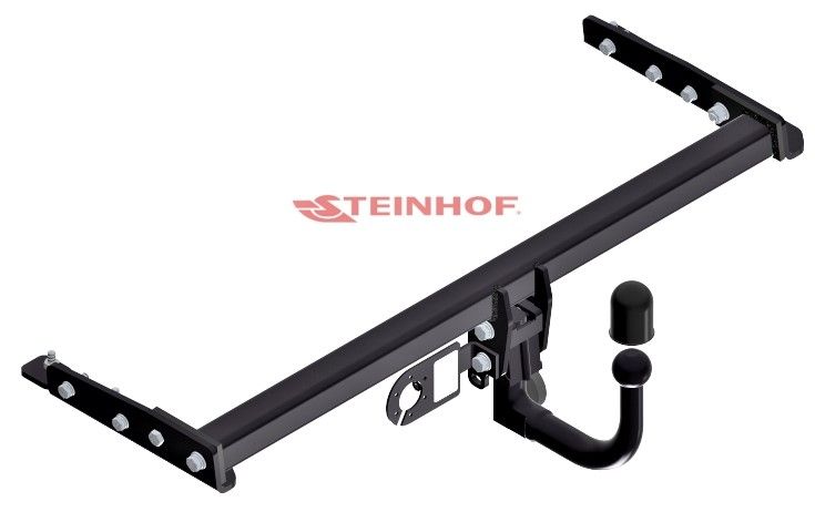 STEINHOF Tow Bar fits NISSAN Almera 2000-2006 – Detachable swan neck [N-015]
