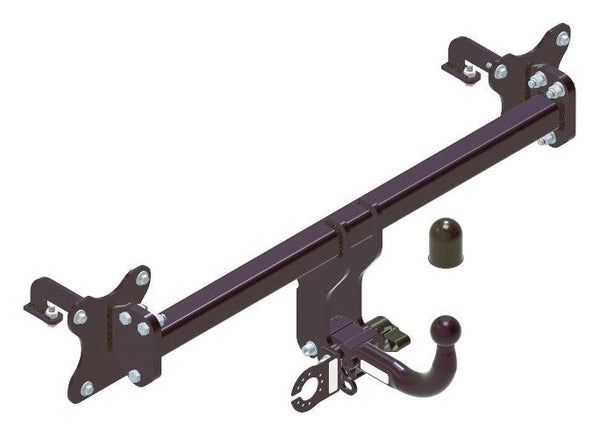 STEINHOF Tow Bar fits MG S5 2024-present – Semi-automatic detachable swan neck [M-256]