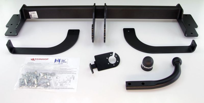 STEINHOF Tow Bar fits PEUGEOT 407 2004-2008 – Fixed swan neck [P-042]