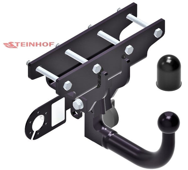STEINHOF Tow Bar fits JEEP Wrangler 2007-2018 – Detachable swan neck [J-072]