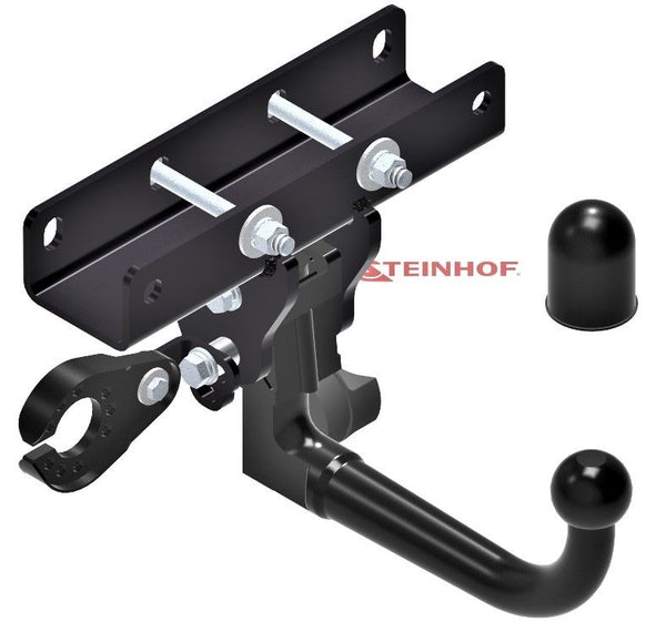 STEINHOF Tow Bar fits JEEP Wrangler IV 2017-present – Detachable swan neck [J-078]