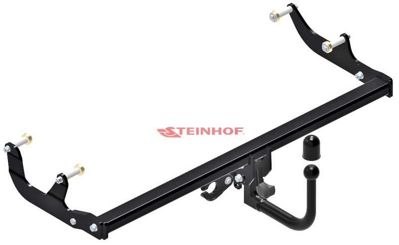 STEINHOF Tow Bar fits RENAULT Fluence 2010-2016 – Detachable swan neck [R-040]