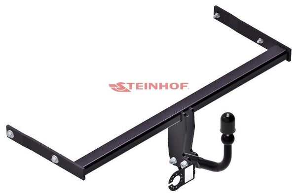 STEINHOF Tow Bar fits VOLKSWAGEN Golf VII 2014-2017 – Fixed swan neck [V-066]