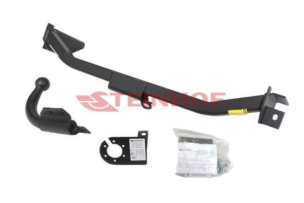 STEINHOF Tow Bar fits FIAT Seicento 1998-2010 – Fixed swan neck [F-132]