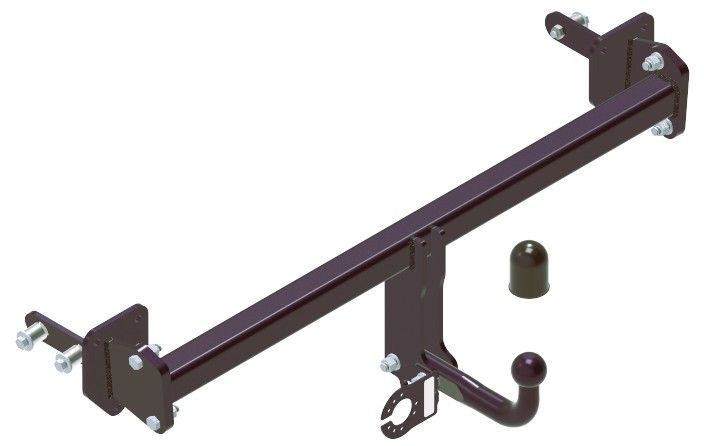 STEINHOF Tow Bar fits LEAPMOTOR C10 2024-present – Fixed swan neck [L-240]