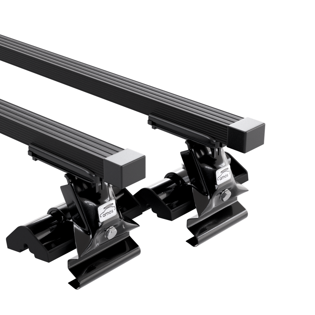 AMOS Roof Rack fits DAEWOO Musso SUV 5-door 2000-2005 (normal roof) – 140 cm bars