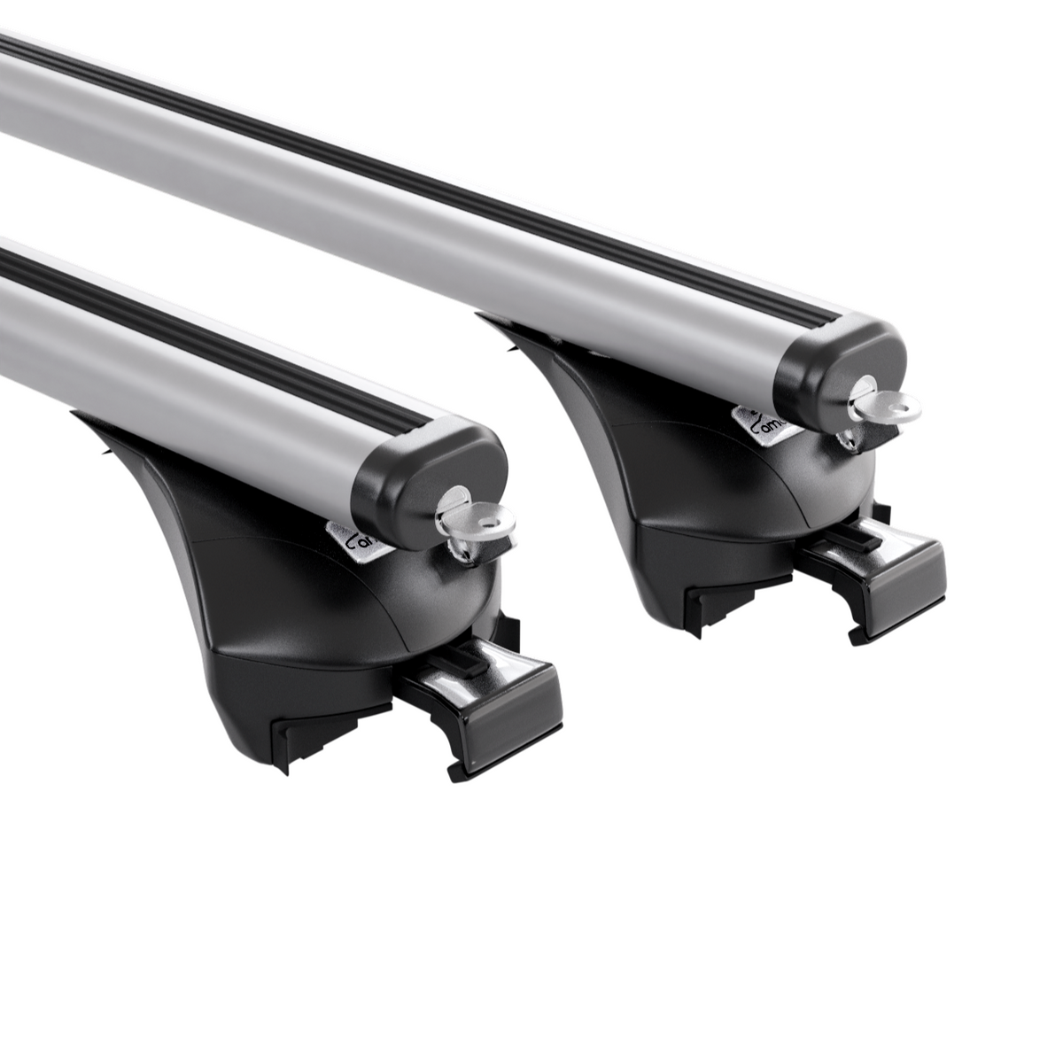 AMOS BOSS Roof Rack fits OPEL Ampera Hatchback 5-door 2016-2019 (flush roof rails) – Aero bars 107 cm