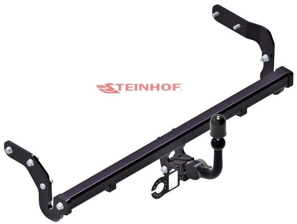 STEINHOF Tow Bar fits HYUNDAI Matrix 2001-2010 – Detachable swan neck [H-269]