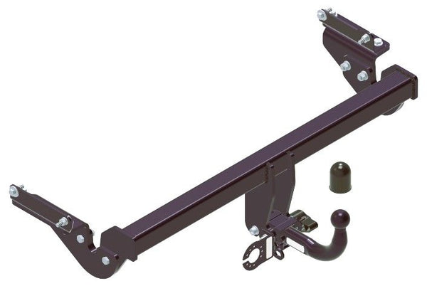 STEINHOF Tow Bar fits RENAULT Kadjar 2015-2018 – Semi-automatic detachable swan neck [R-158]