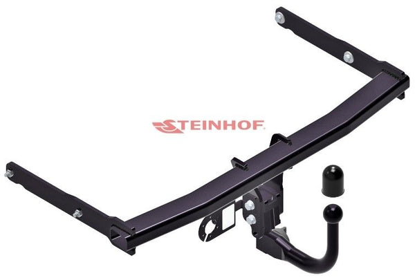 STEINHOF Tow Bar fits AUDI A6 2010-2018 – Detachable swan neck [A-099]