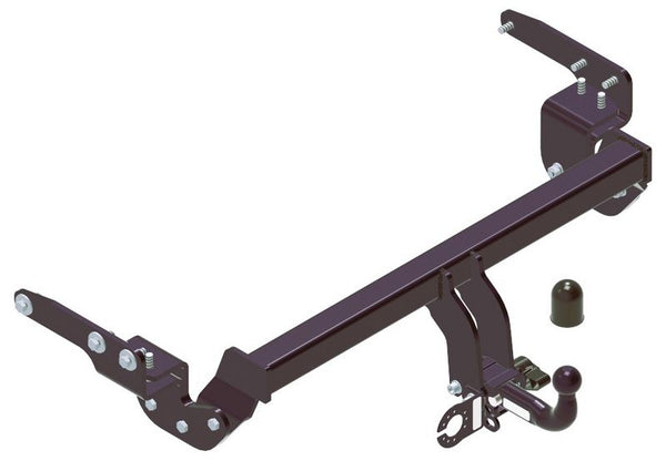 STEINHOF Tow Bar fits NISSAN X-Trail IV 2022-present – Semi-automatic detachable swan neck [N-117]
