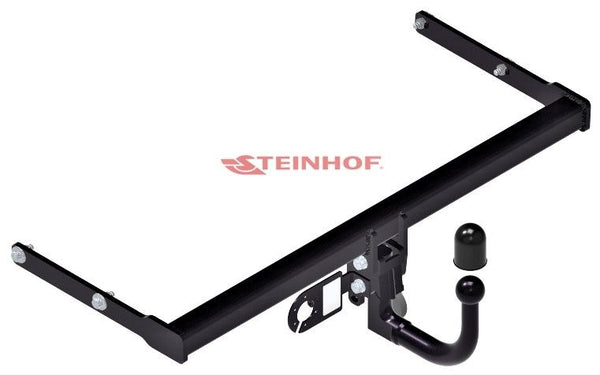 STEINHOF Tow Bar fits SKODA Fabia III 2014-2018 – Detachable swan neck [S-277]