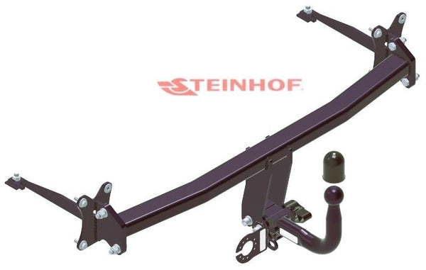 STEINHOF Tow Bar fits MG 5 2021-present – Semi-automatic detachable swan neck [M-273]
