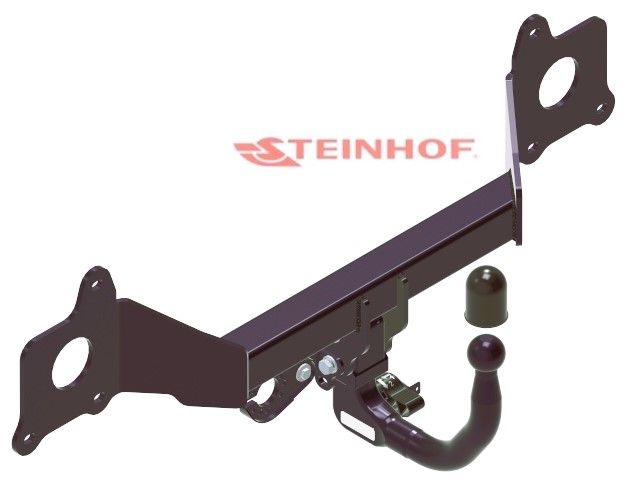 STEINHOF Tow Bar fits TESLA Model Y 2019-present – Detachable swan neck [T-021]