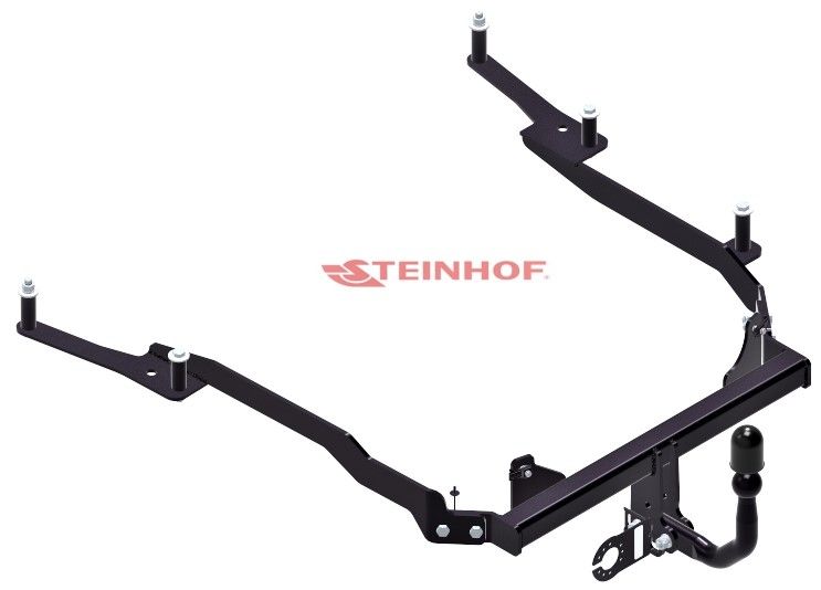 STEINHOF Tow Bar fits PEUGEOT 607 2000-2010 – Fixed swan neck [P-015]