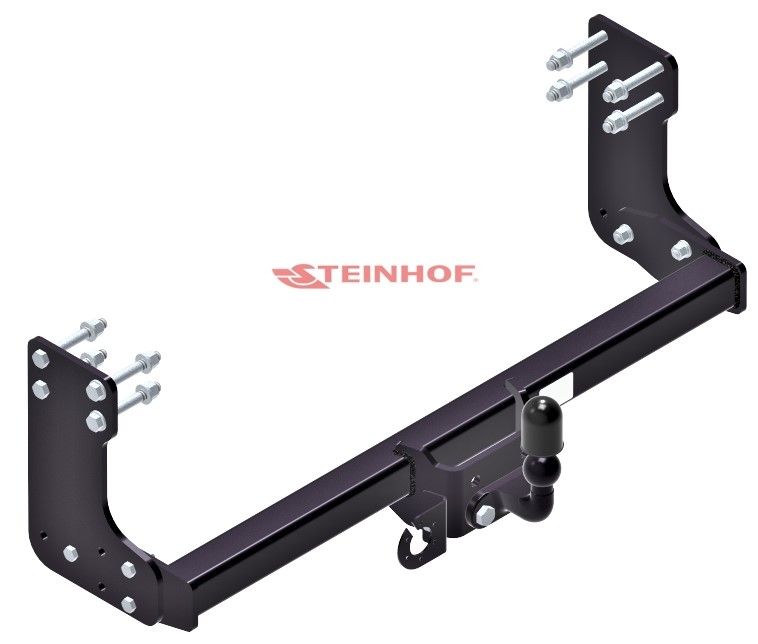 STEINHOF Tow Bar fits HYUNDAI H350 2016-present – Fixed flange ball [H-258]