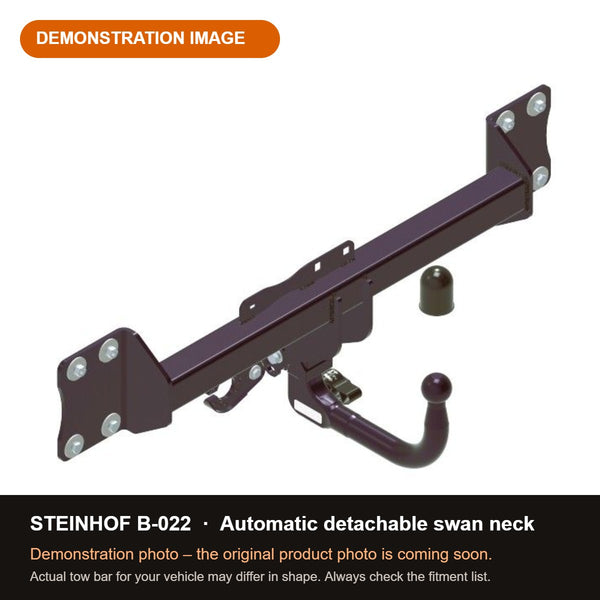 STEINHOF Tow Bar fits BYD Seal U 2024-present – Automatic detachable swan neck [B-022]