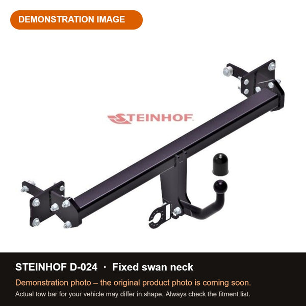 STEINHOF Tow Bar fits DACIA Bigster 2024-present – Fixed swan neck [D-024]